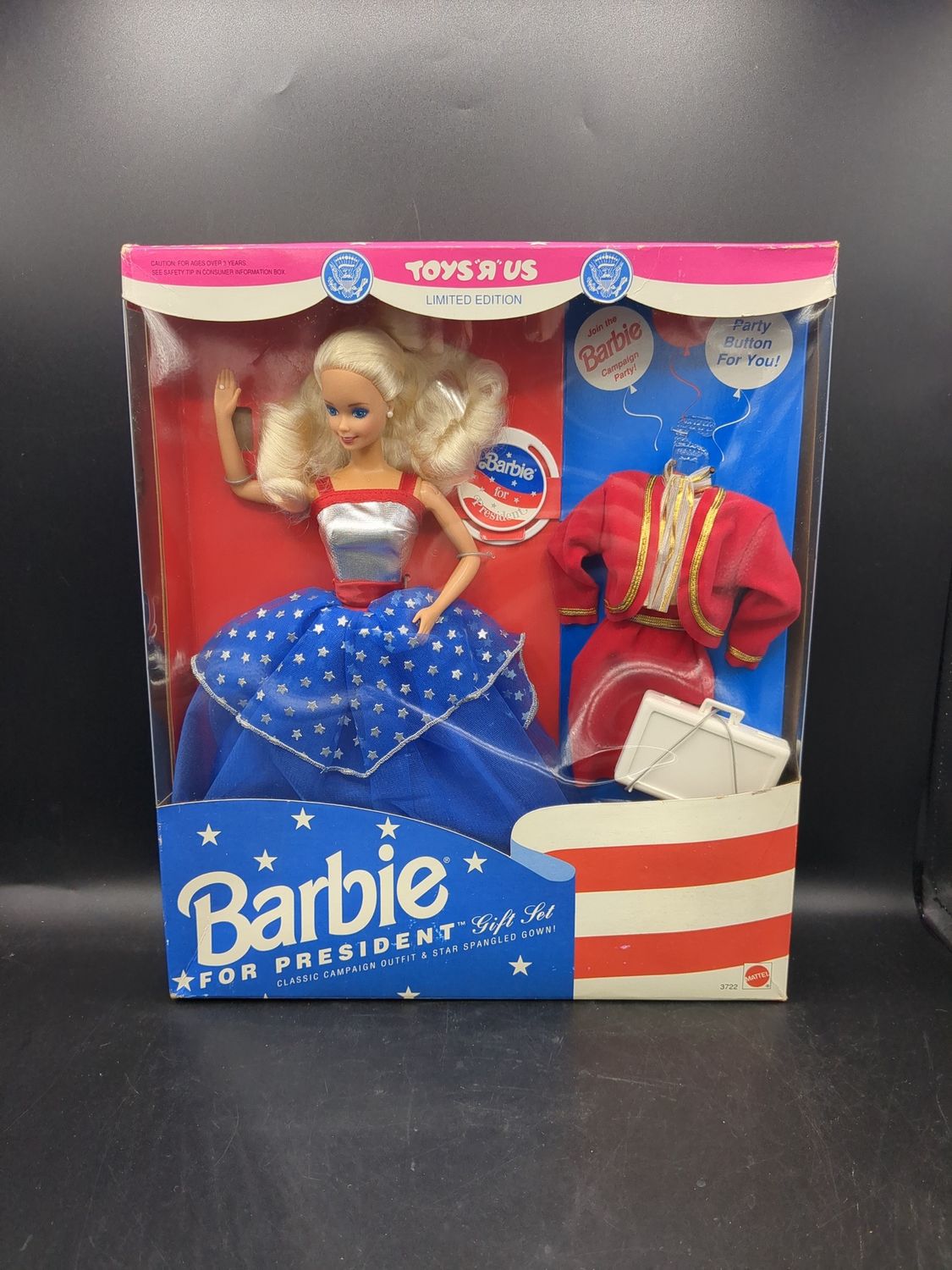 Mattel Barbie For President Gift Set 1991