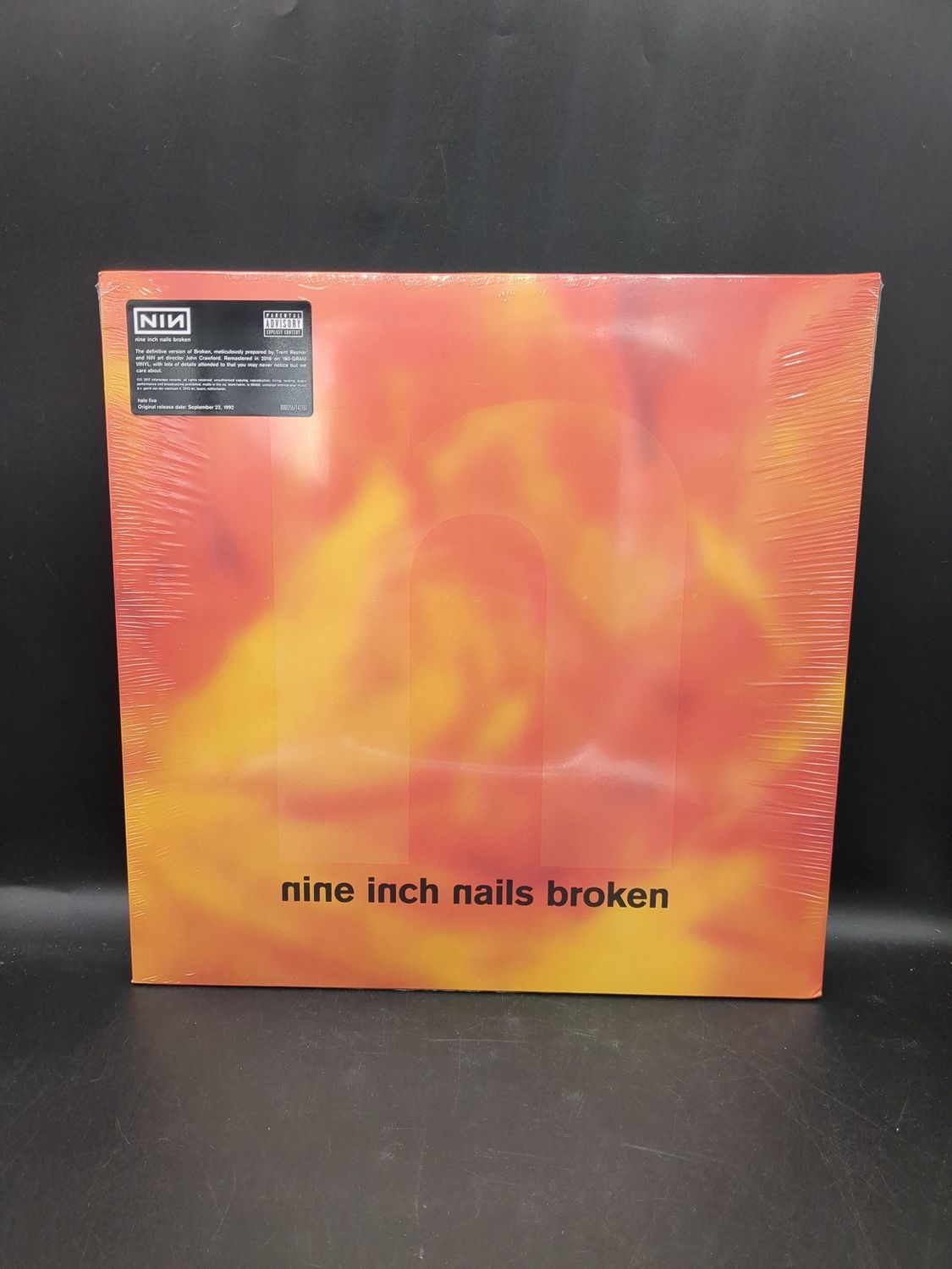 Vinyl Record Broken By Nine Inch Nails