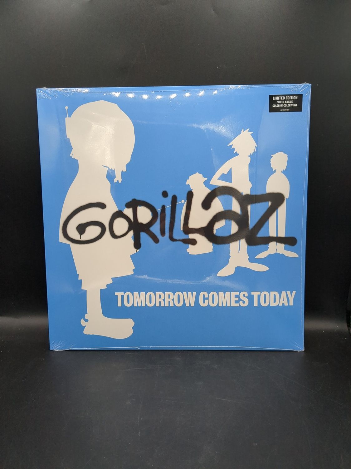Vinyl Record | Gorillaz | Tomorrow Comes Today Limited Edition White And Blue Vinyl