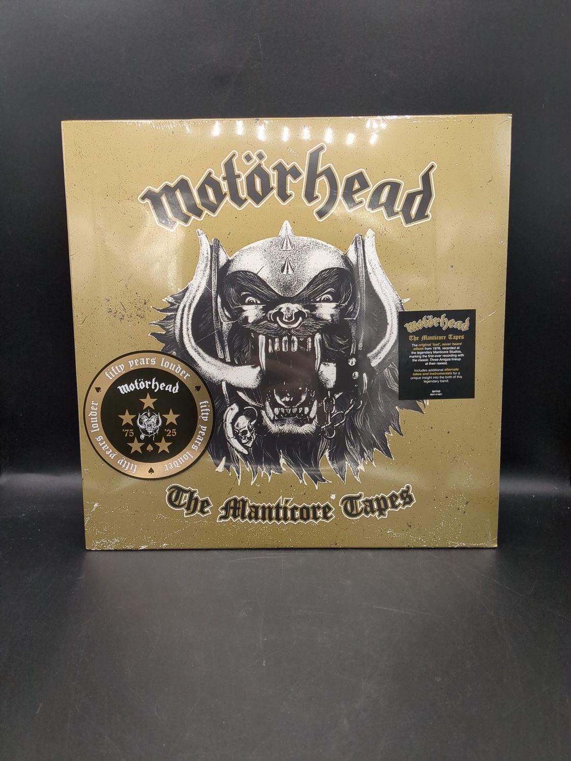 Vinyl Record The Mamticore Tapes By Motorhead