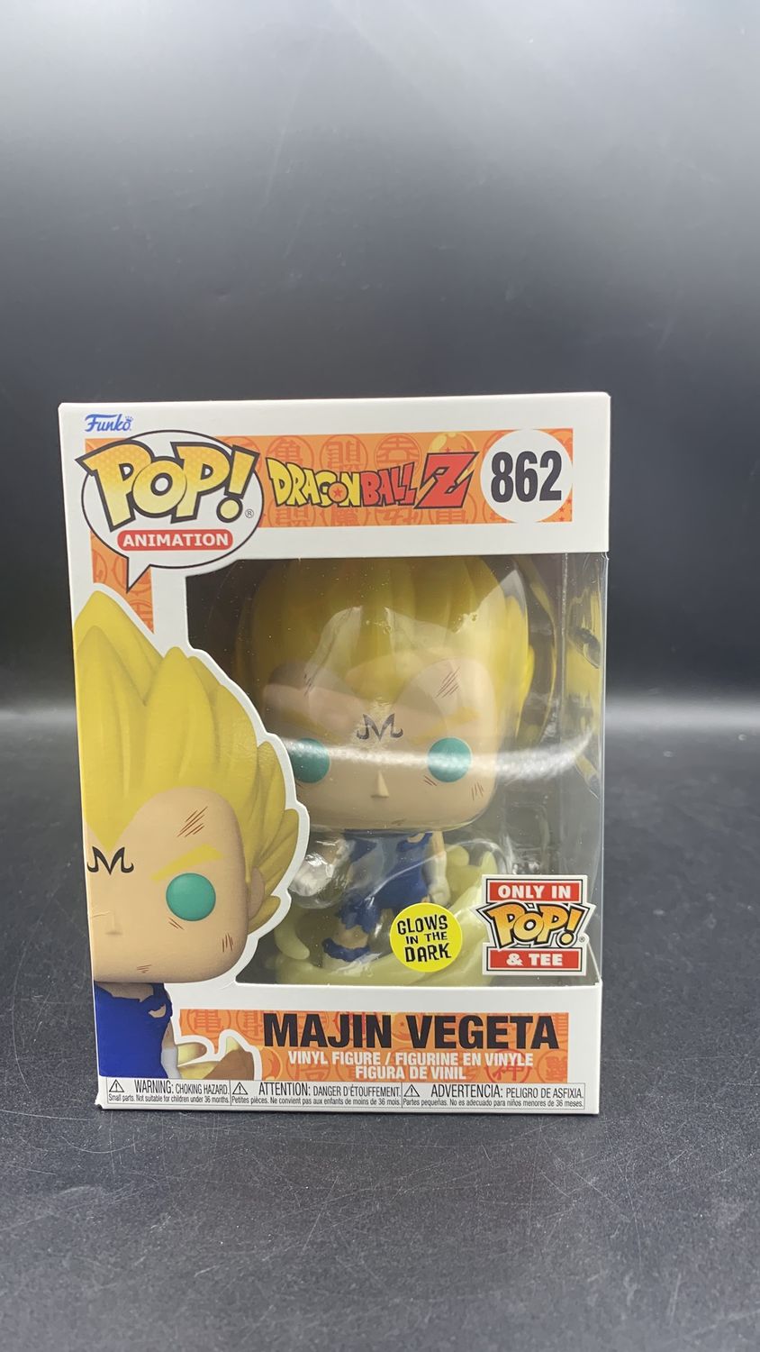 Funko Pop 862 Dragon Ball Z Majin Vegeta Vinyl Figure 2023