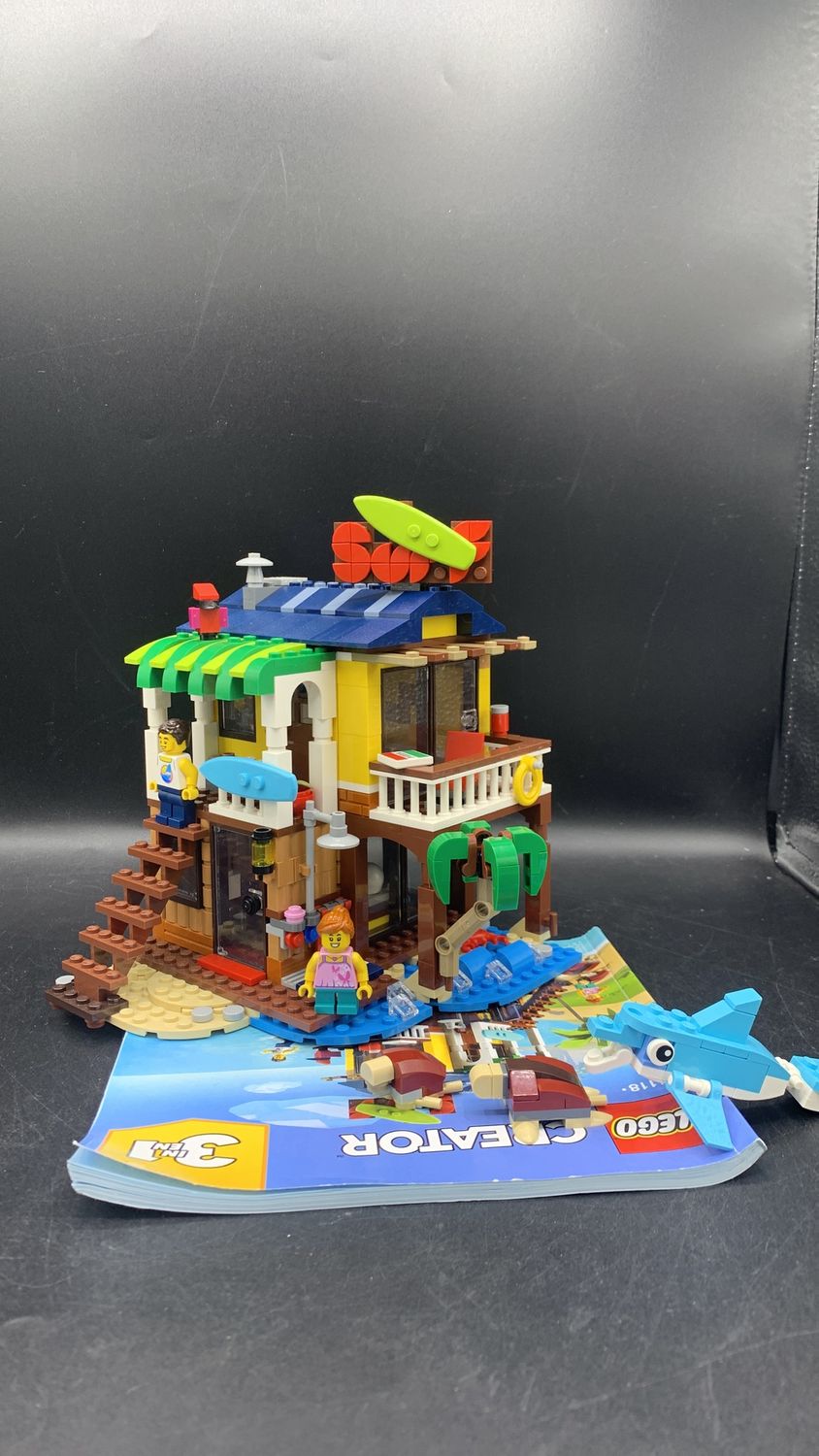 Lego 31118 Creator Surfer Beach House 2021 (used) 100% Complete