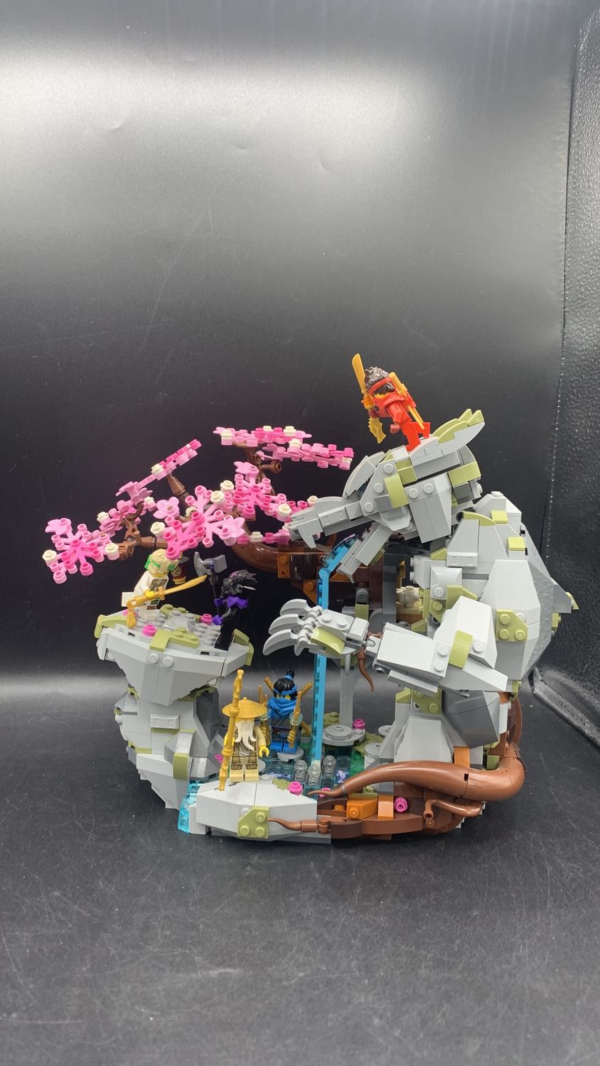 Lego 71819 Ninjago Dragon Stone Shrine 2024 (used) 97% Complete Missing Euphrasia Minifigure