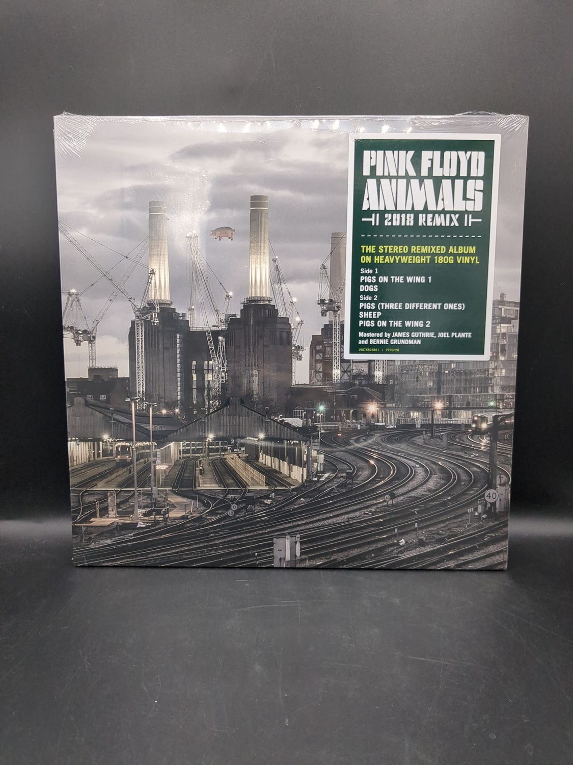 Vinyl Record Animals By Pink Floyd Remastered