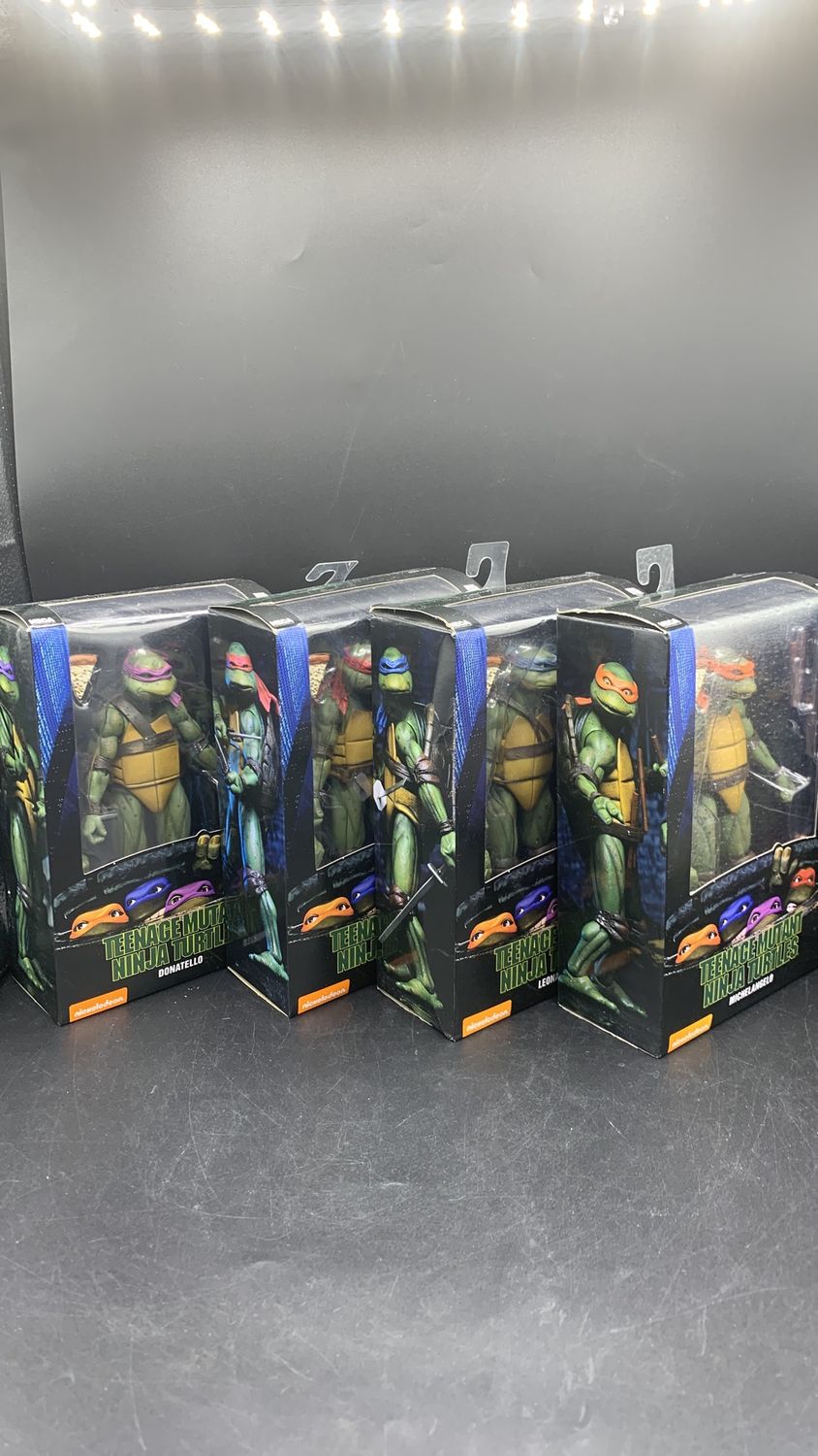 Neca Teenage Mutant Ninja Turtles 1990 Lot of 4 2018 (used) Worn  Open Boxes