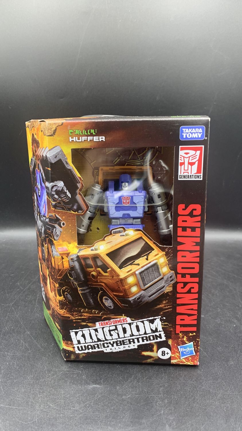 Hasbro Transformers War For Cybertron Kingdom Huffer Action Figure 2021 (used) Open Package