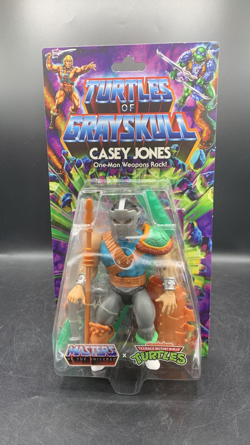 Mattel Turtles of Grayskull Casey Jones Action Figure 2023