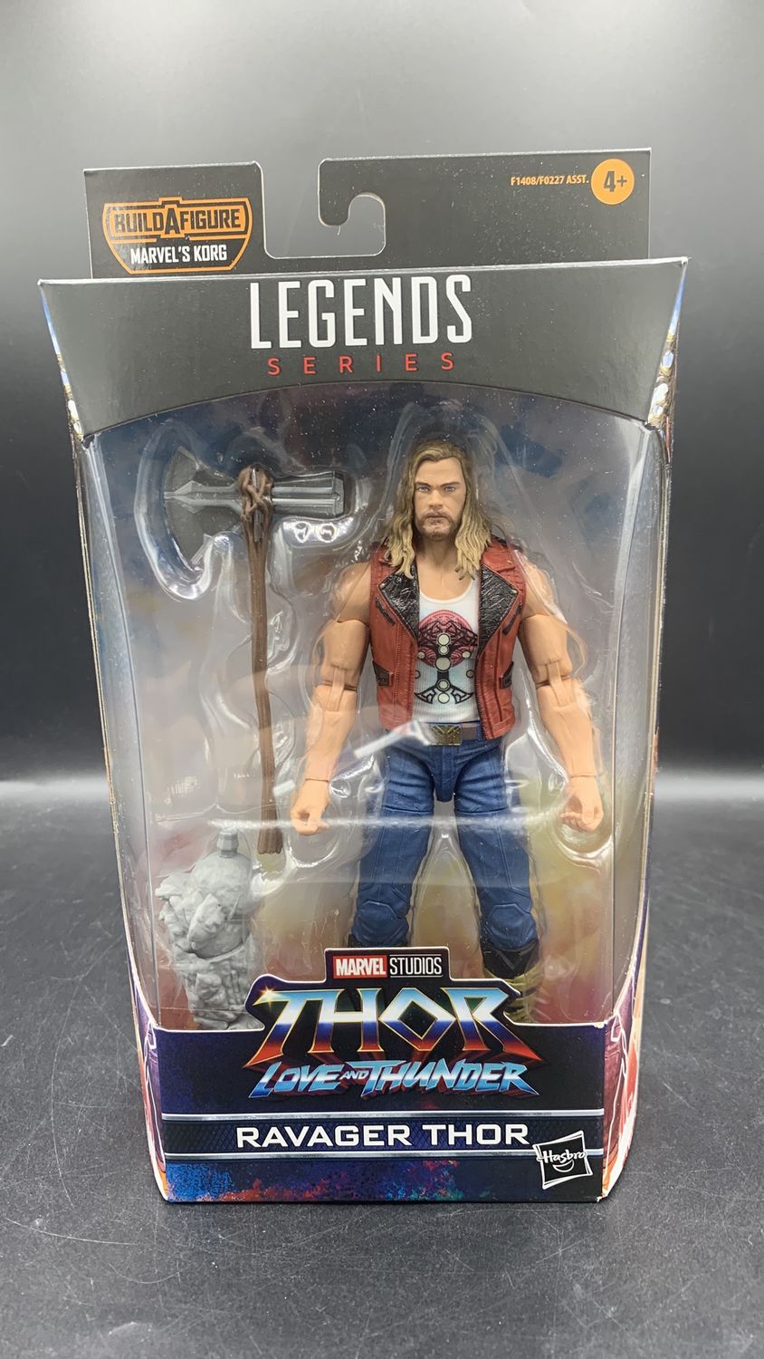 Hasbro Marvel Legends Thor Love and Thunder Korg BAF Ravenger Thor Action Figure 2022