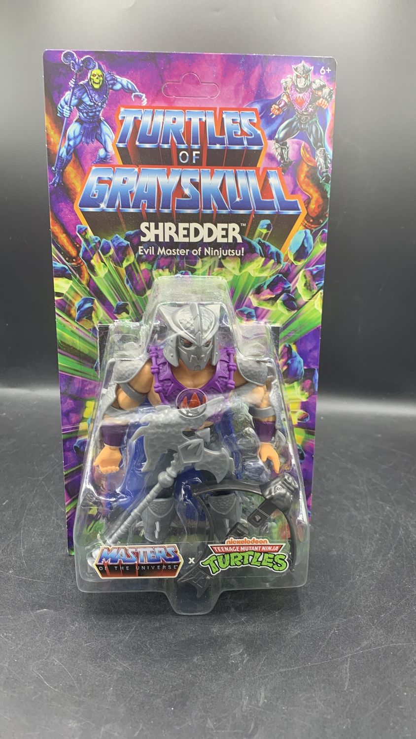 Mattel Turtles of Grayskull Shredder Action Figure 2023
