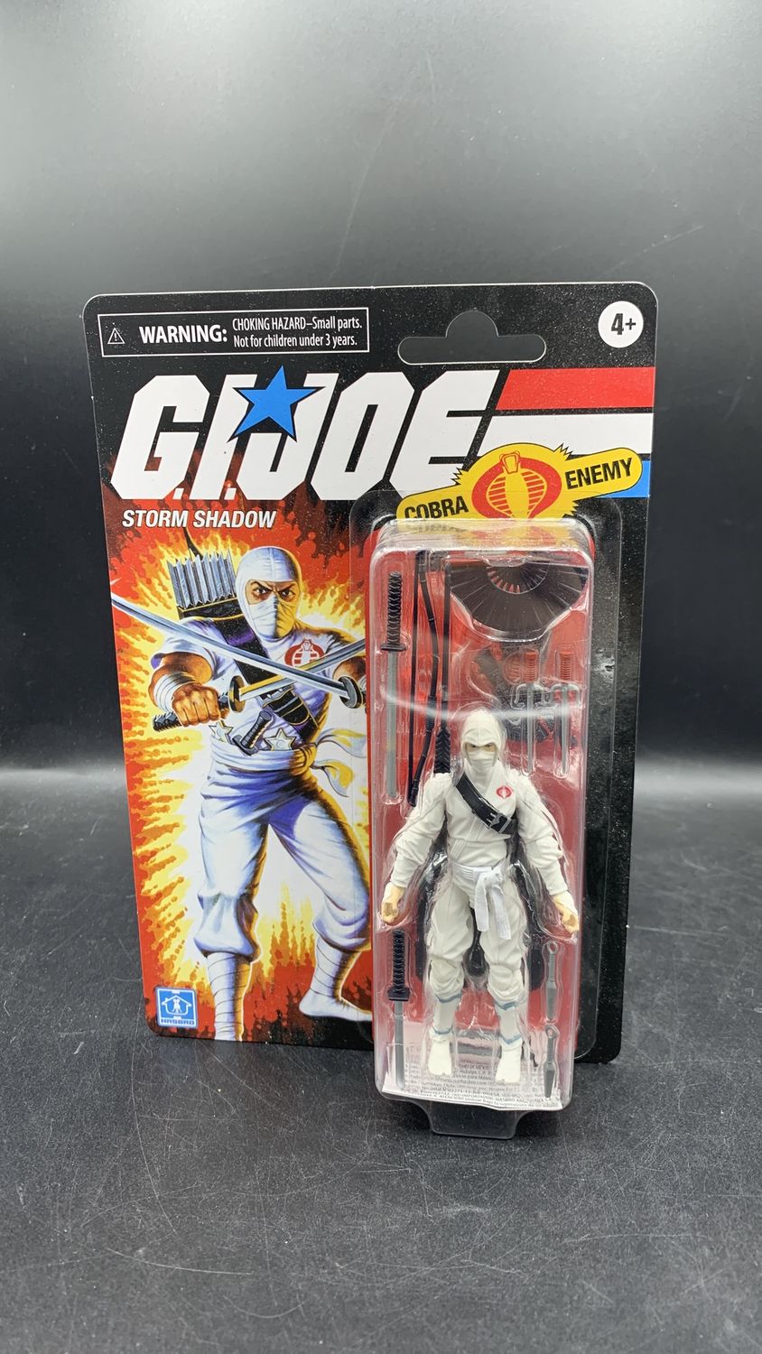 Hasbro G.I.Joe Retro Collection Storm Shadow Action Figure 2020