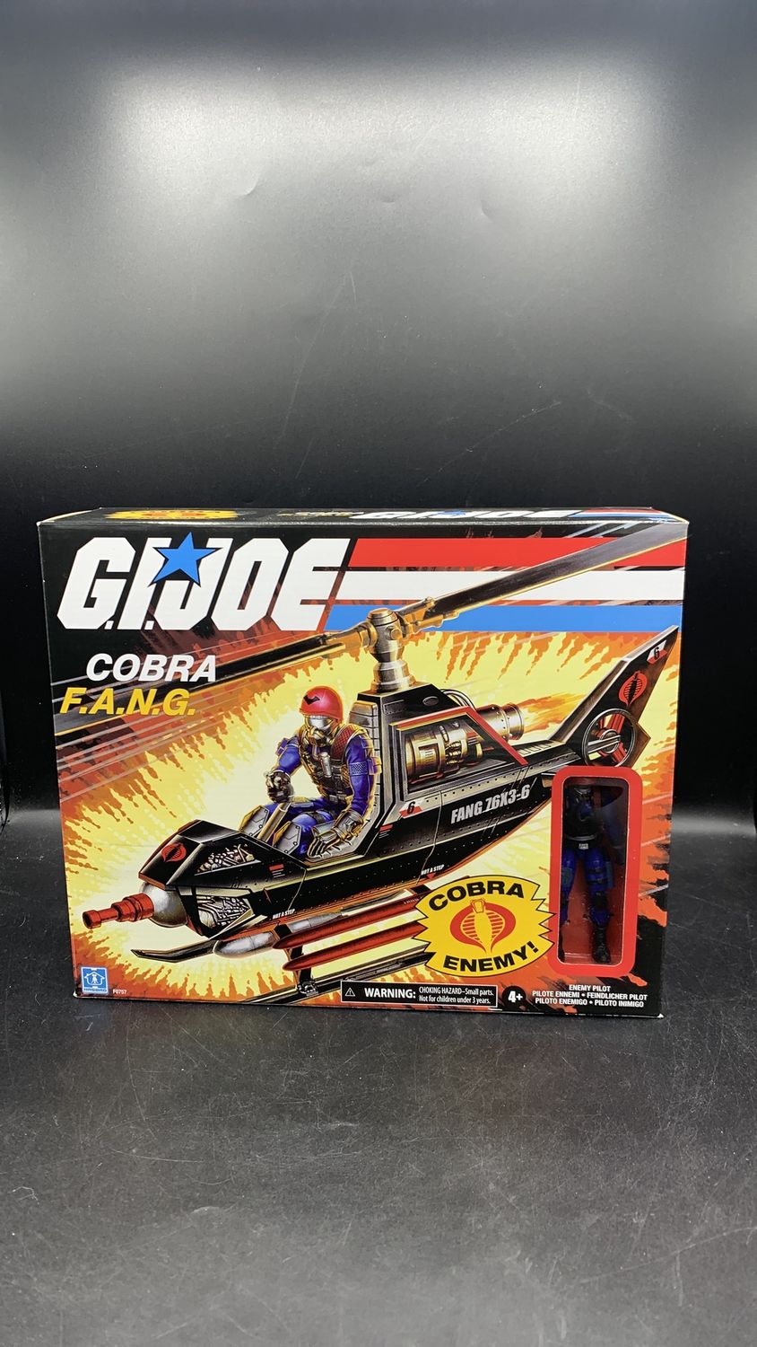 Hasbro G.I.Joe Retro Cobra F.A.N.G. Action Figure Set 2021