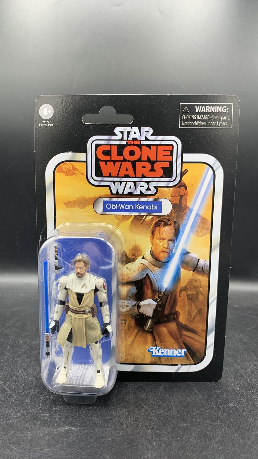 Hasbro Star Wars Vintage Collection Obi-Wan Kenobi (Clone Wars) Action Figure 2020
