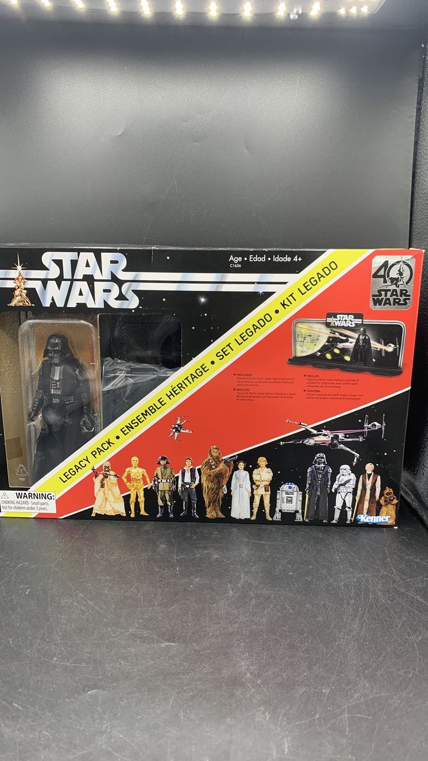Hasbro Star Wars The Black Series 40th Anniversary Legacy Pack 2017 (used) Open Package