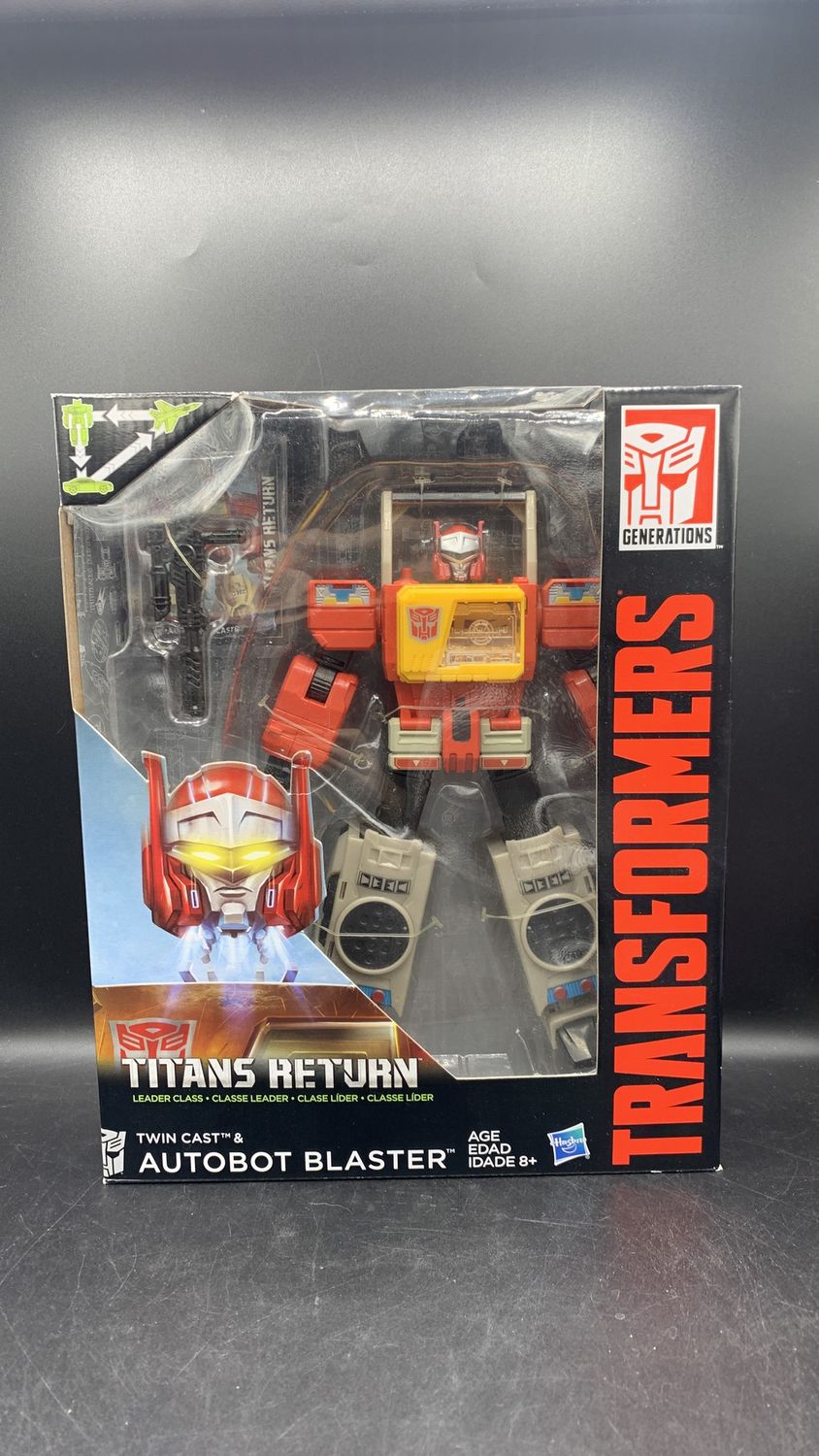 Hasbro Transformers Titans Return Blaster Action Figure 2017