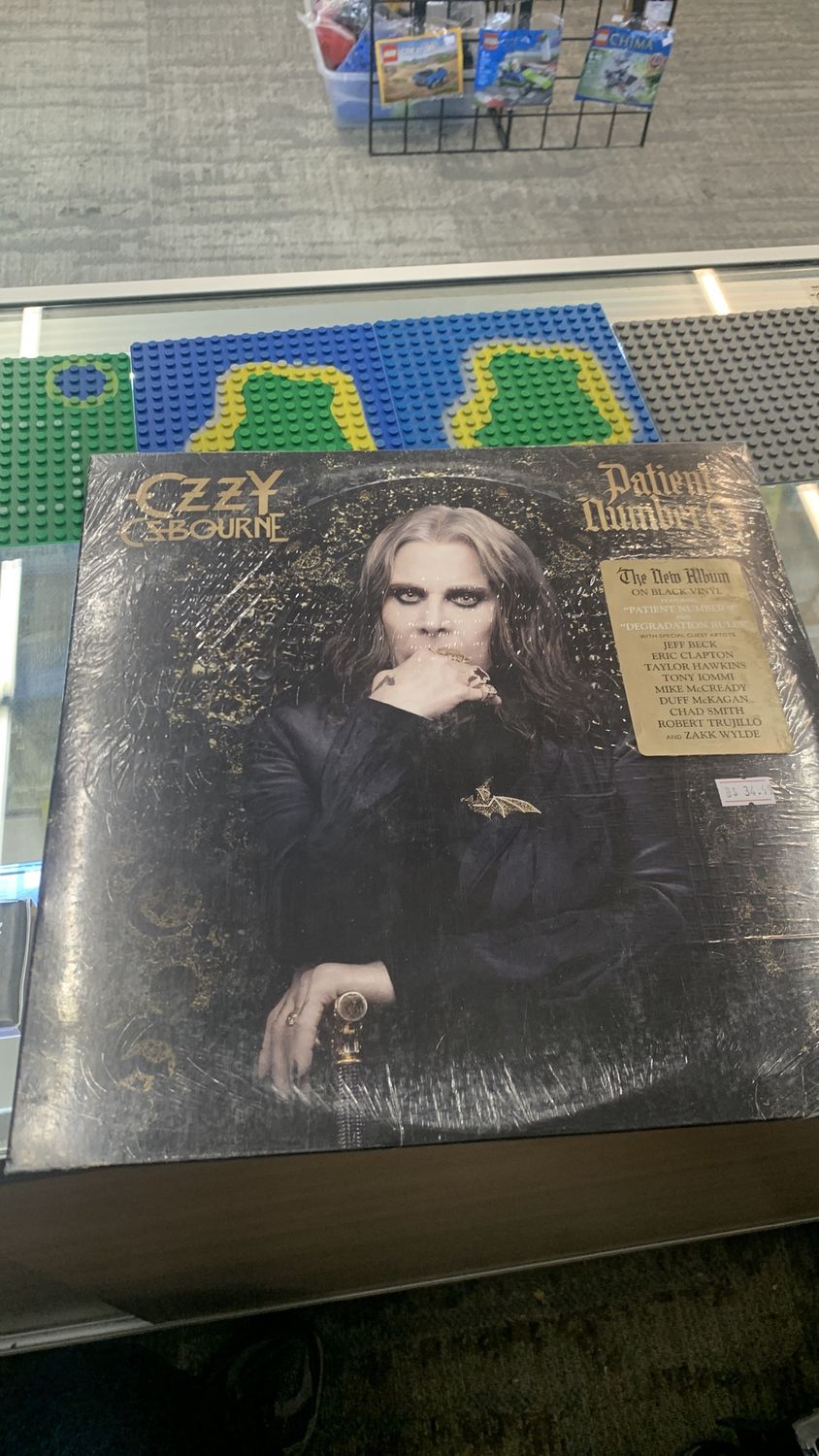 Vinyl Record Ozzy Osbourne Patient Number 9