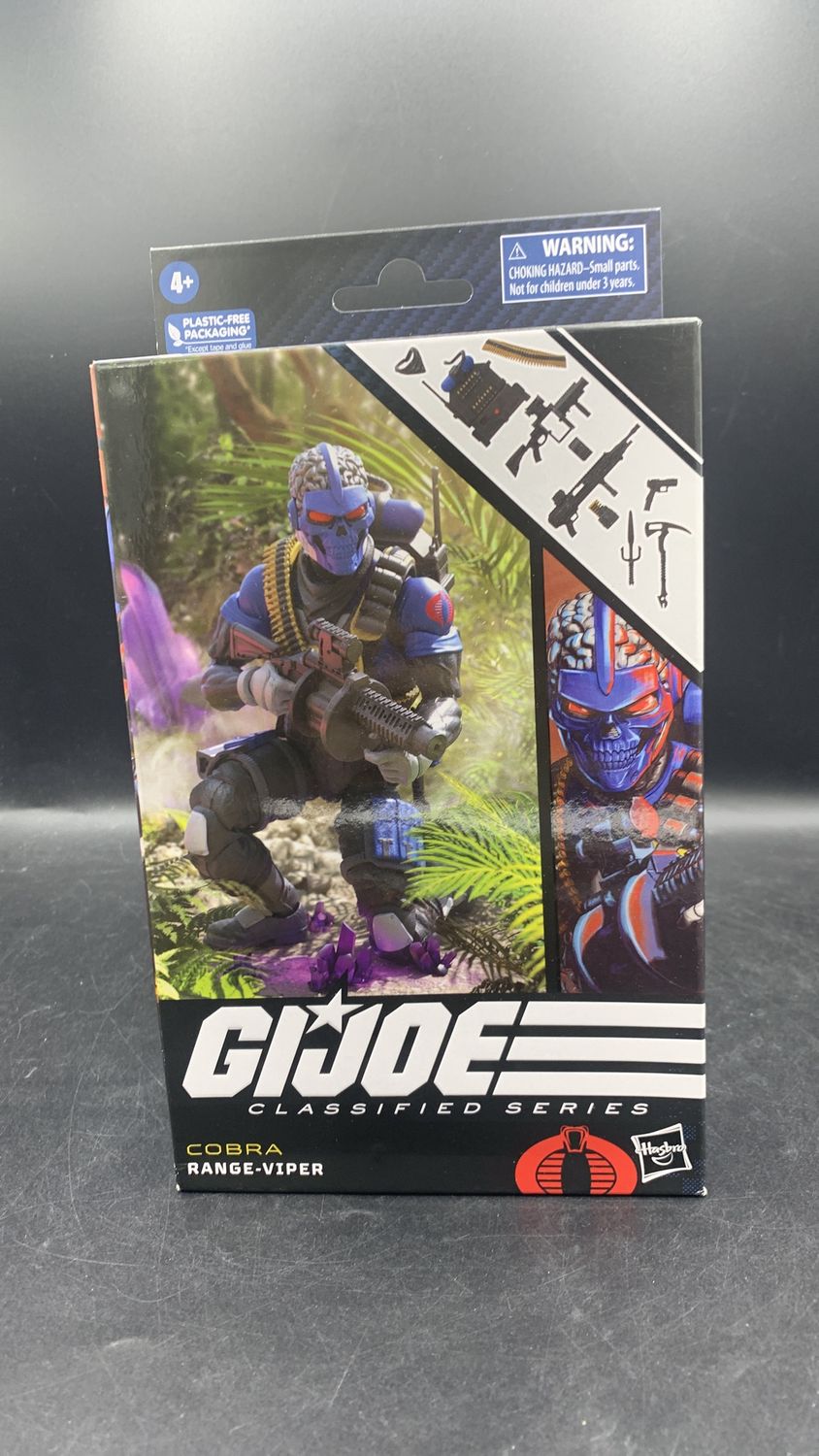 Hasbro G.I.Joe Classified Series Cobra Range-Viper Action Figure 2023