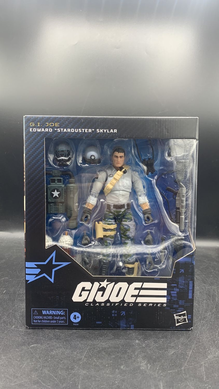 Hasbro G.I.Joe Classified Series Edward “Starduster” Skylar Action Figure 2024