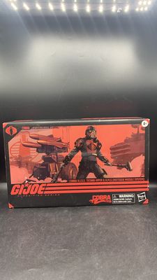 Hasbro G.I.Joe Classified Series Cobra H.I.S.S. Techno-Viper &amp; H.M.S. (Heetseek Missile System) Action Figure 2023
