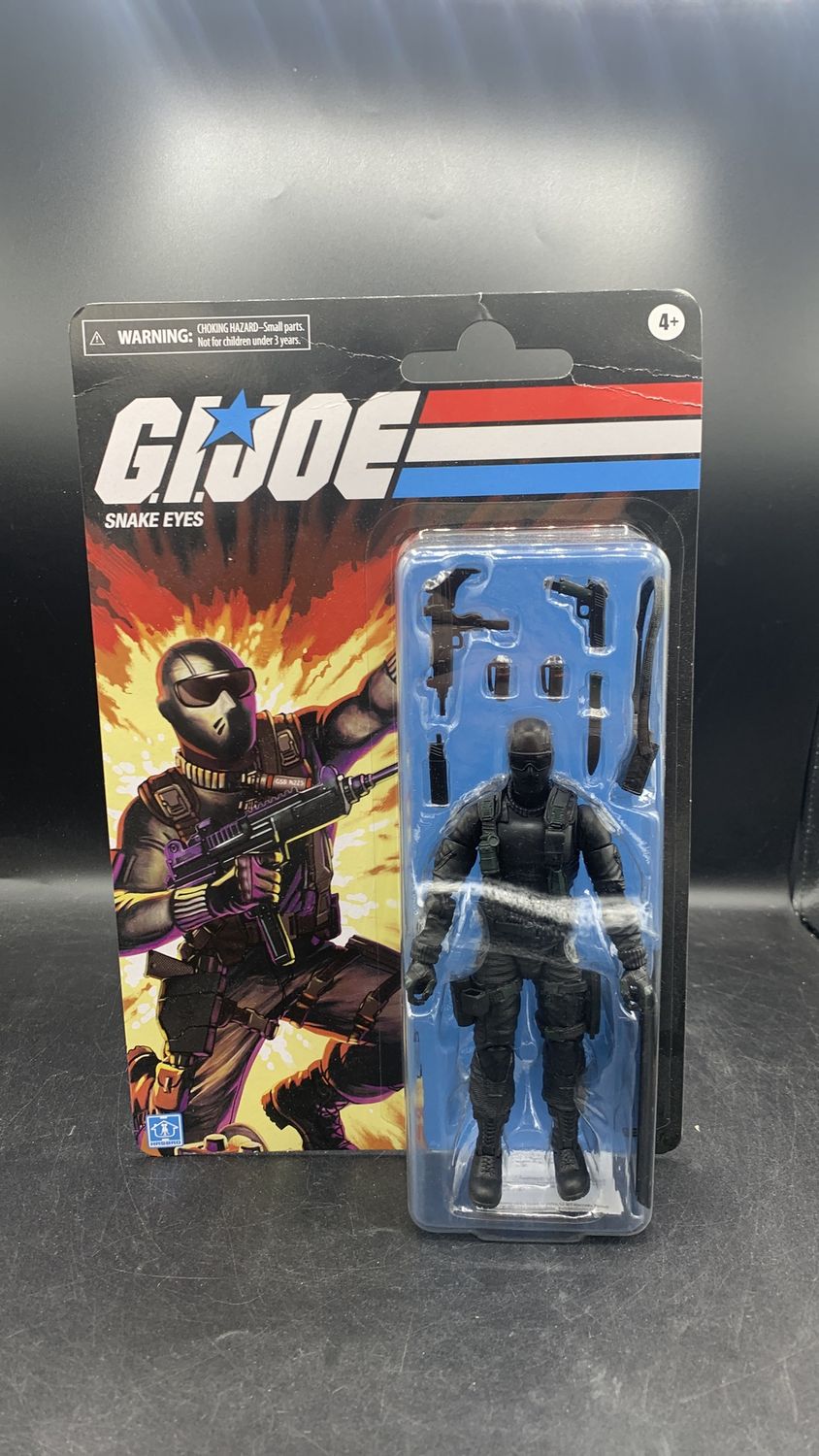 Hasbro G.I.Joe Retro Classified Snake Eyes Action Figure 2022