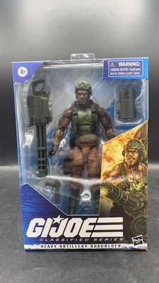 Hasbro G.I.Joe Classified Series Heavy Artillery Roadblock Action Figure 2021