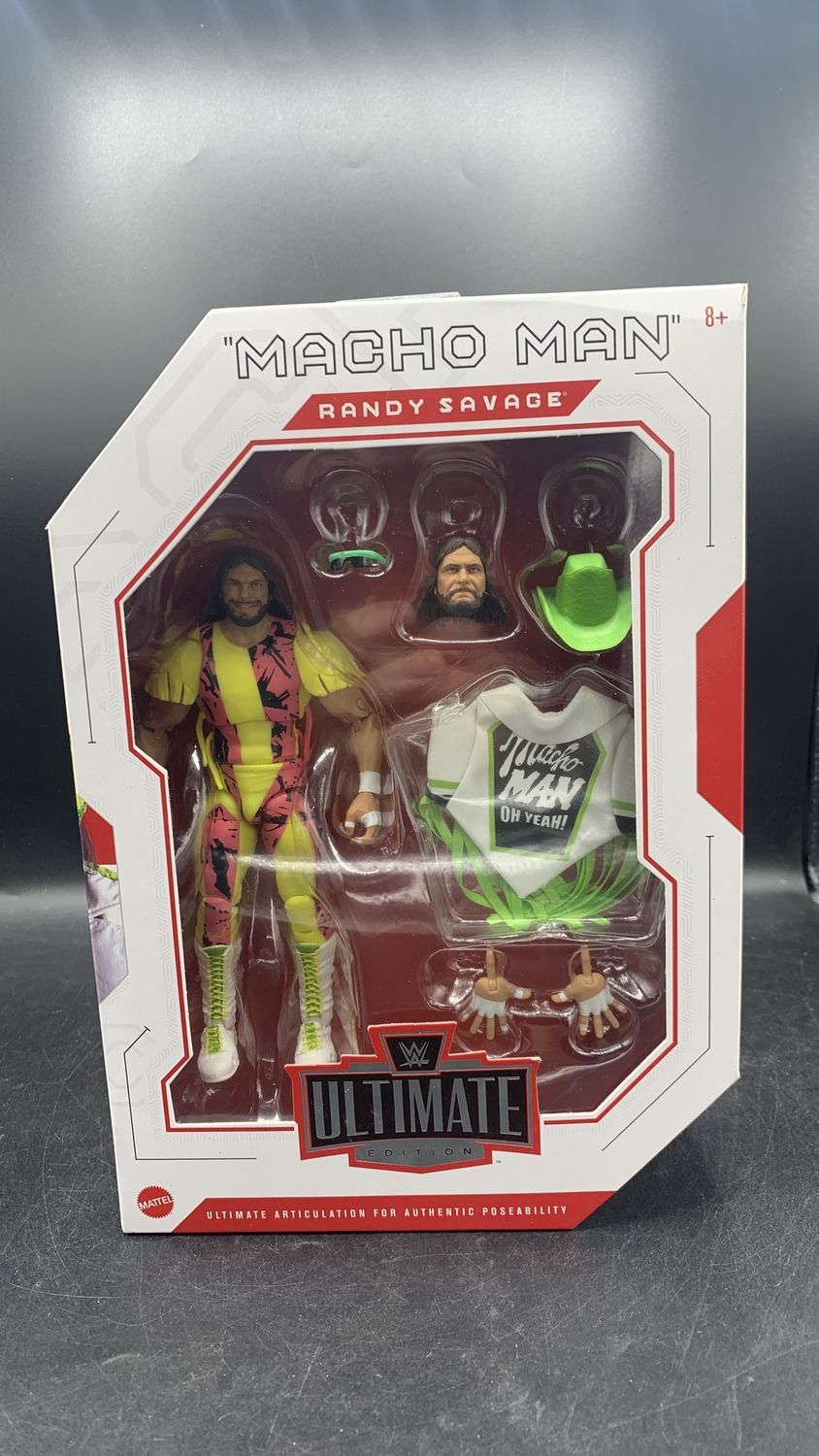 Mattel WWE Ultimate Collection “Macho Man” Randy Savage Action Figure 2020