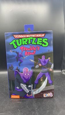Neca Teenage Mutant Ninja Turtles Trouble’s A Foot Foot Soldier Action Figure 2021