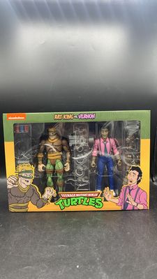 Neca Teenage Mutant Ninja Turtles Rat King vs. Vernon Action Figures 2020
