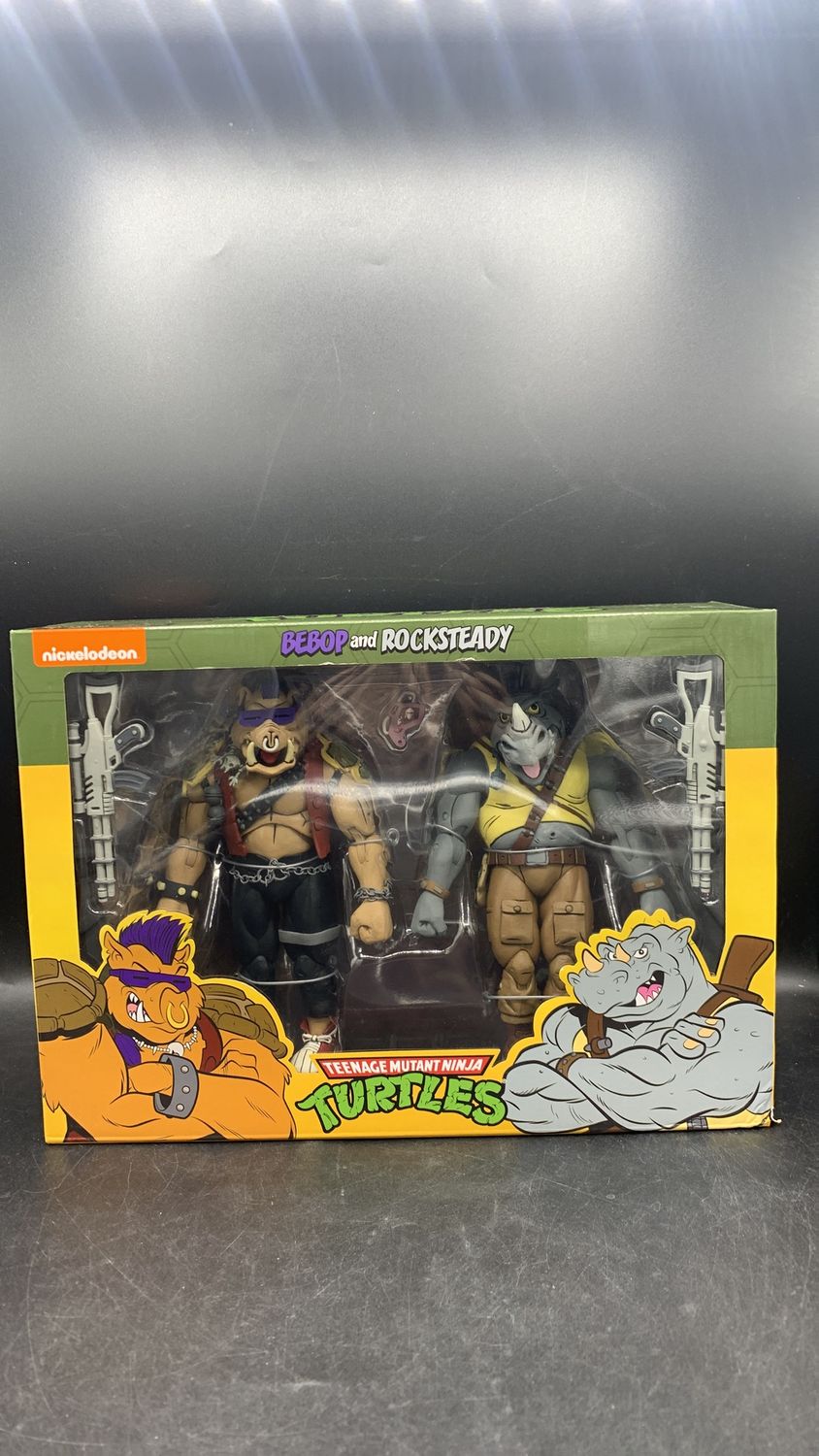 Neca Teenage Mutant Ninja Turtles Bebop and Rocksteady Action Figures 2020