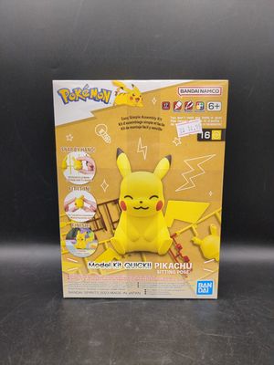 Bandai Pokémon Pikachu Sitting Pose Model Kit
