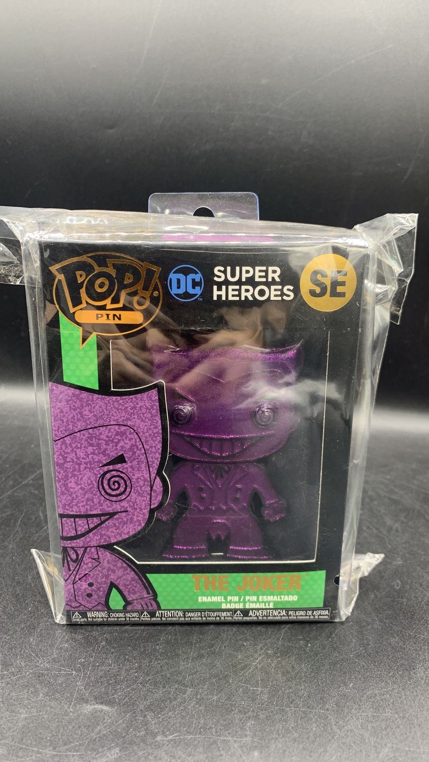 Funko Pop DC Superheroes The Joker Enamel Pin 2020