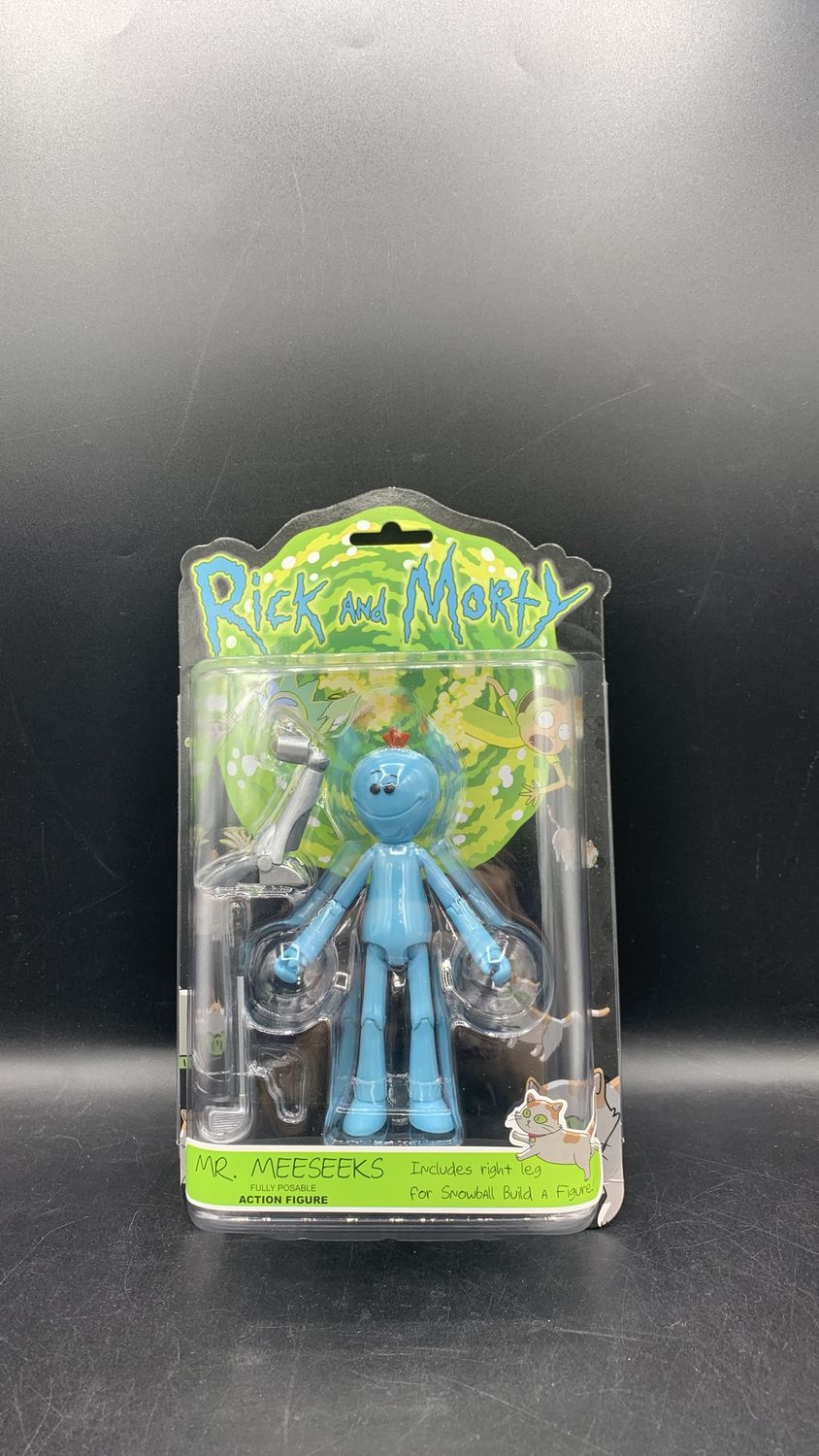 Funko Rick And Morty Snowball BAF Mr. Meeseeks Action Figure 2017