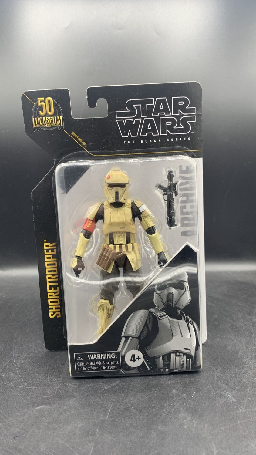 Hasbro Star Wars Black Series Archive Shoretrooper Action Figure 2021