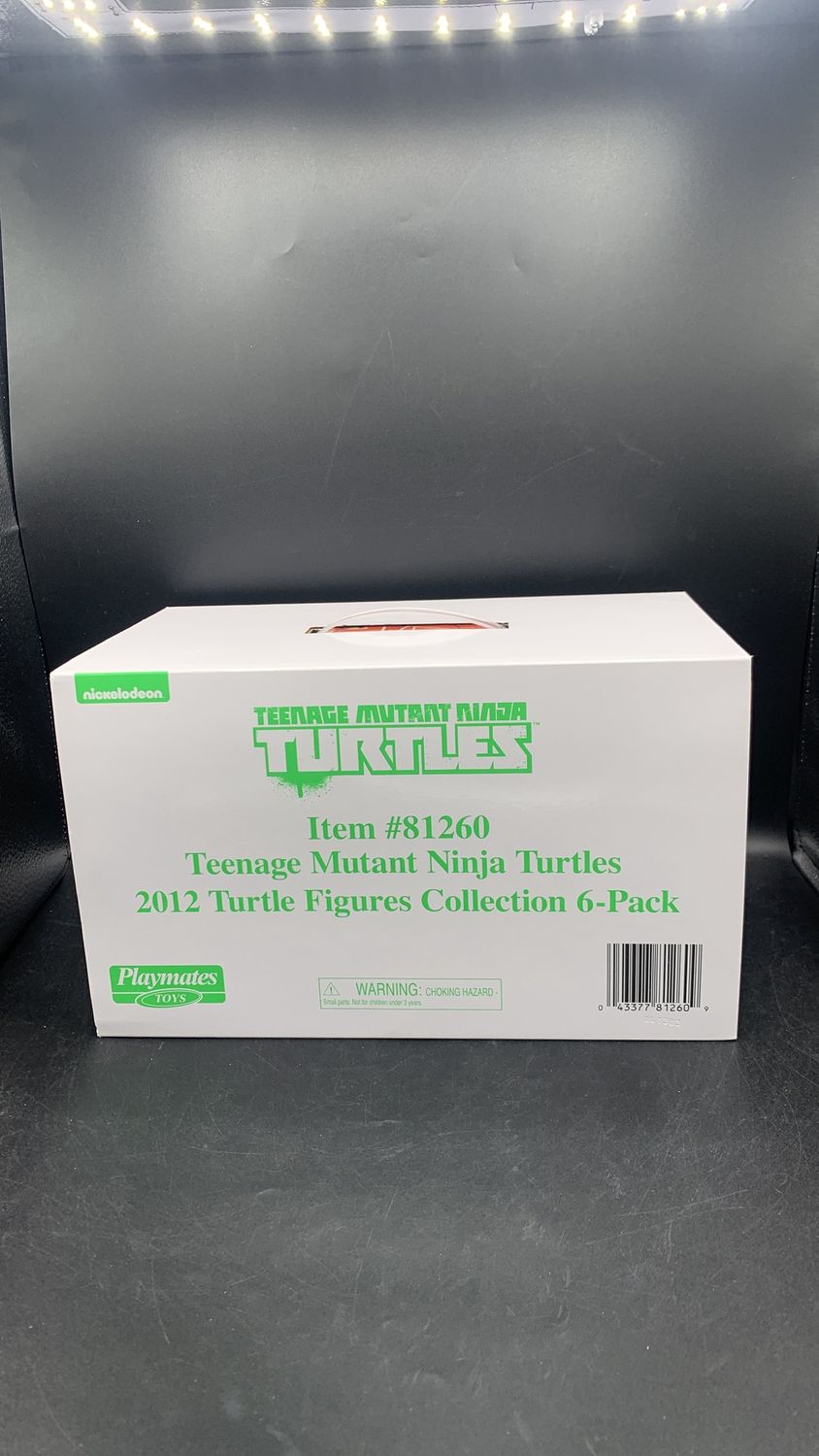 Playmates Teenage Mutant Ninja Turtles 2012 Turtle Figures Collection 6-Pack 2021