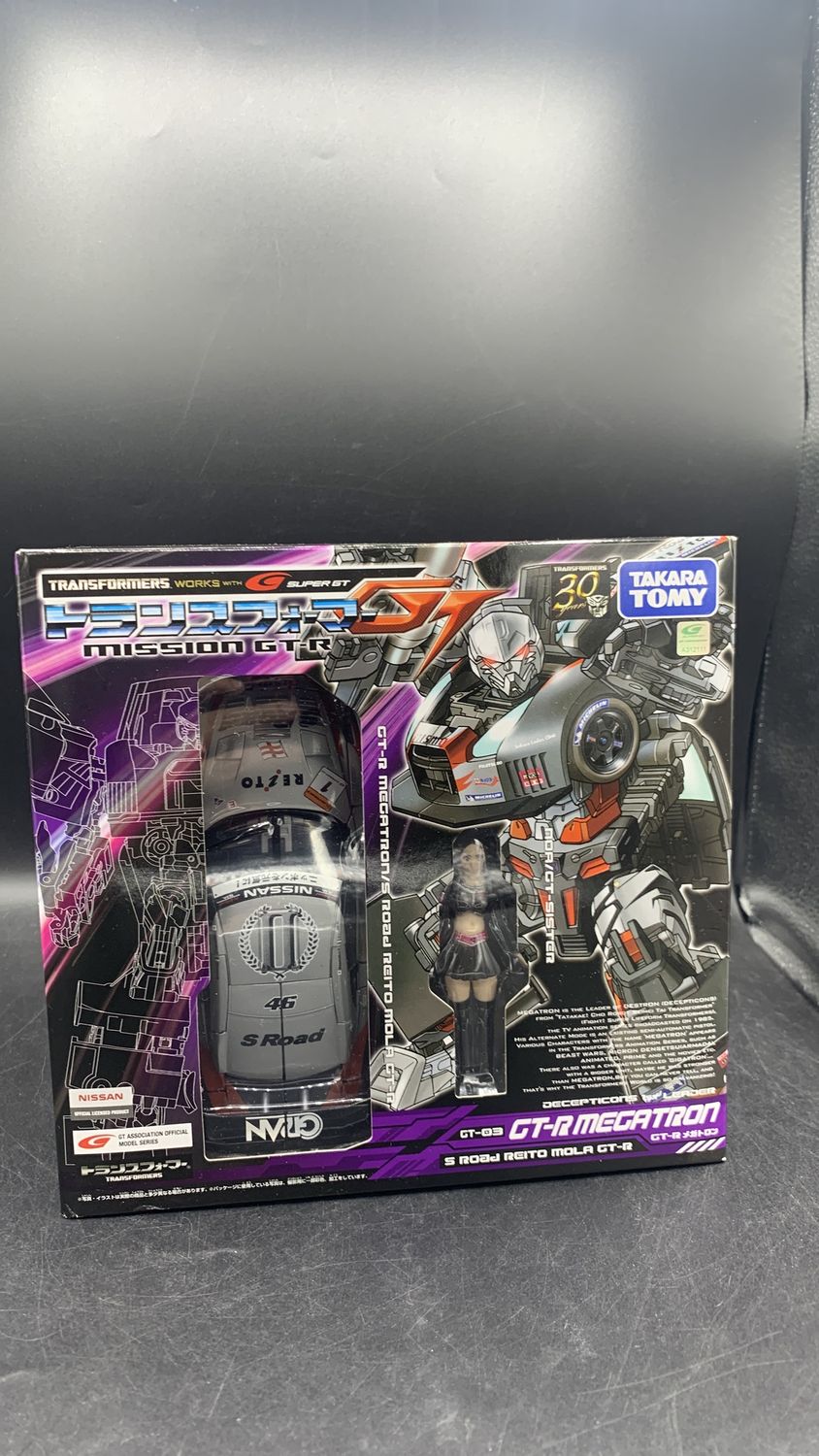 Takara Tomy Transformers Mission GT-R: GTR-03 Megatron Action Figure