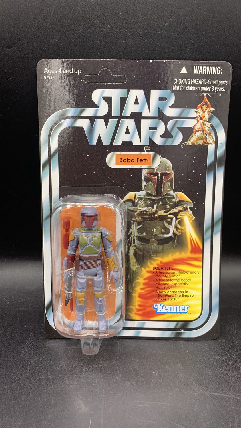Hasbro Kenner Star Wars Rocket Firing Boba Fett Action Figure 2010