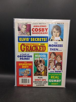 Cracked Magazine Issue 230 Unnaturally Cracked