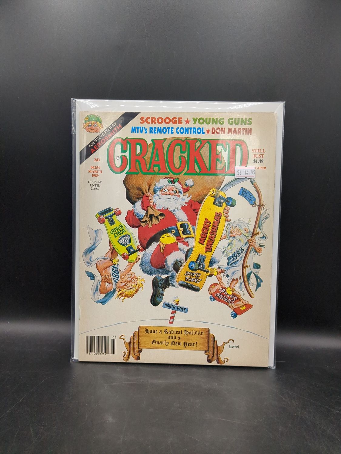 Cracked Magazine Issue 243 Merry Thrashmas