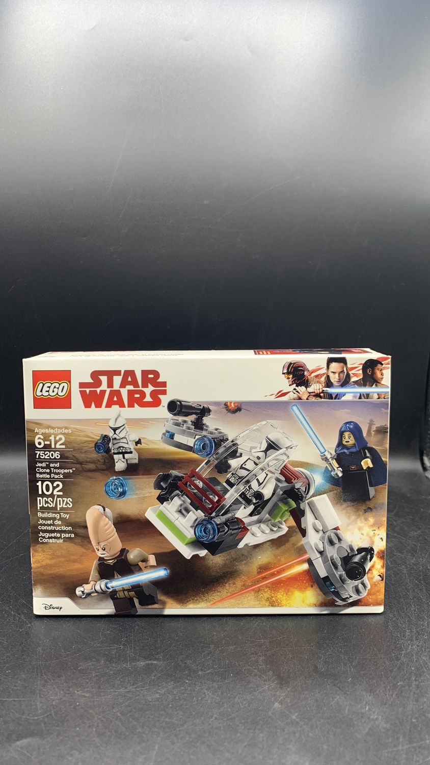 Lego 75206 Star Wars Jedi and Clone Troopers Battle Pack 2018 (used) Complete