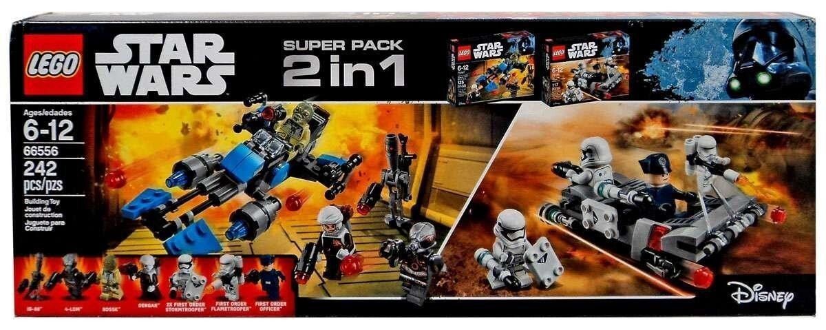 Lego 66556 Star Wars 2 in 1 Battle Packs 2017