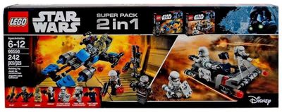 Lego 66556 Star Wars 2 in 1 Battle Packs 2017