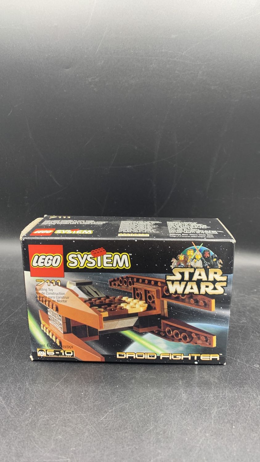 Lego 7111 System Star Wars Droid Fighter 1999 (used) Complete