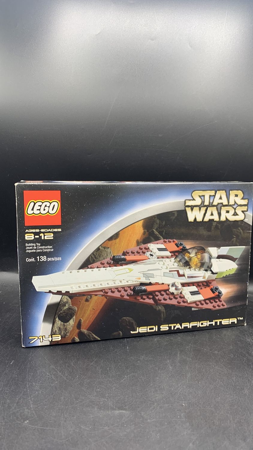 Lego 7143 Star Wars Jedi Starfighter 2002 (used) Complete