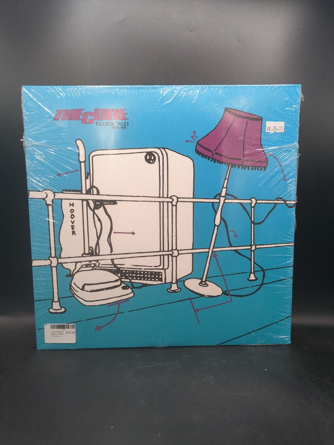 Vinyl Record Pillbox Tales- The Cure