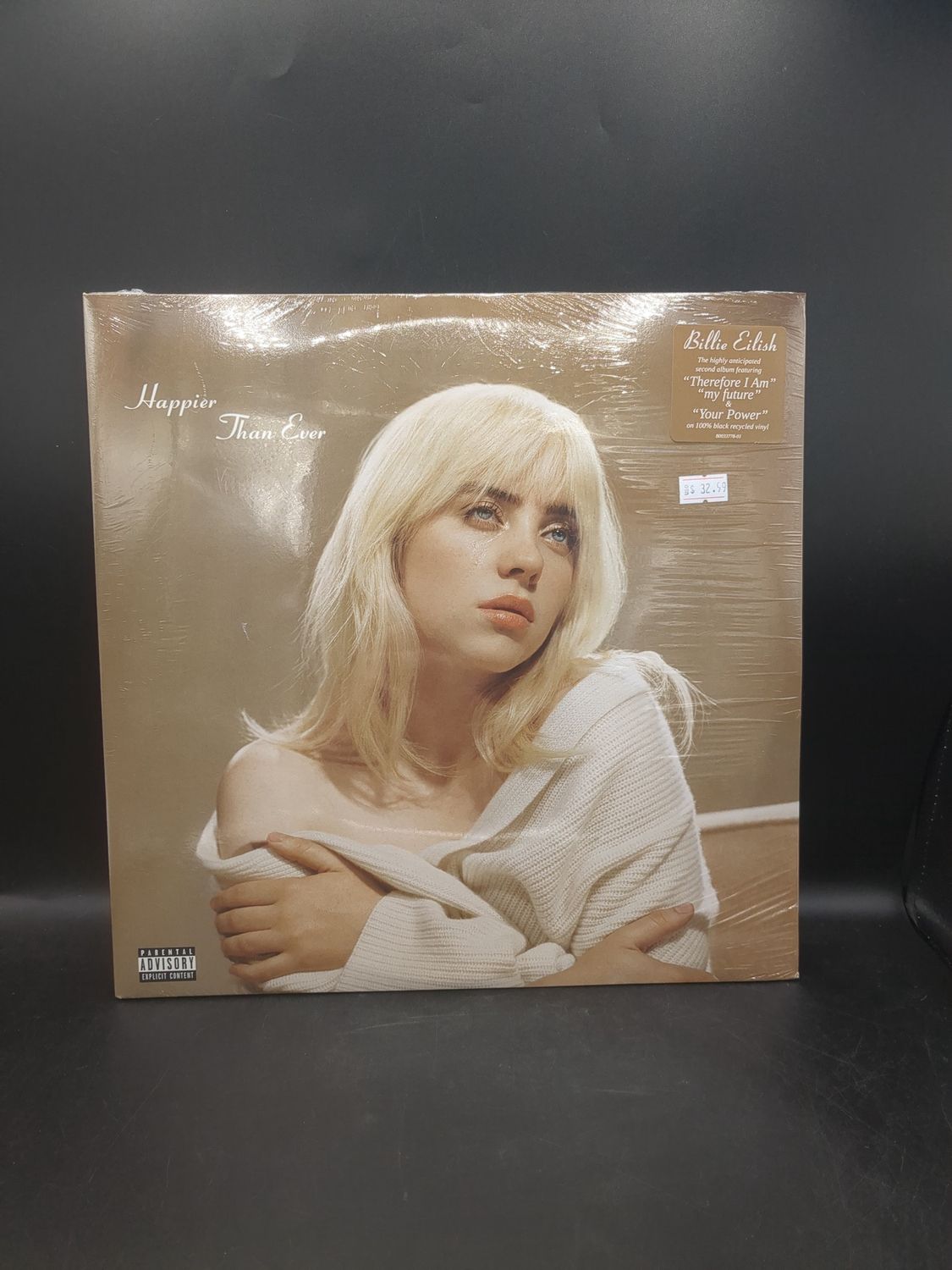 Vinyl Record &#39;Happier Than Ever&#39; Billie Eilish