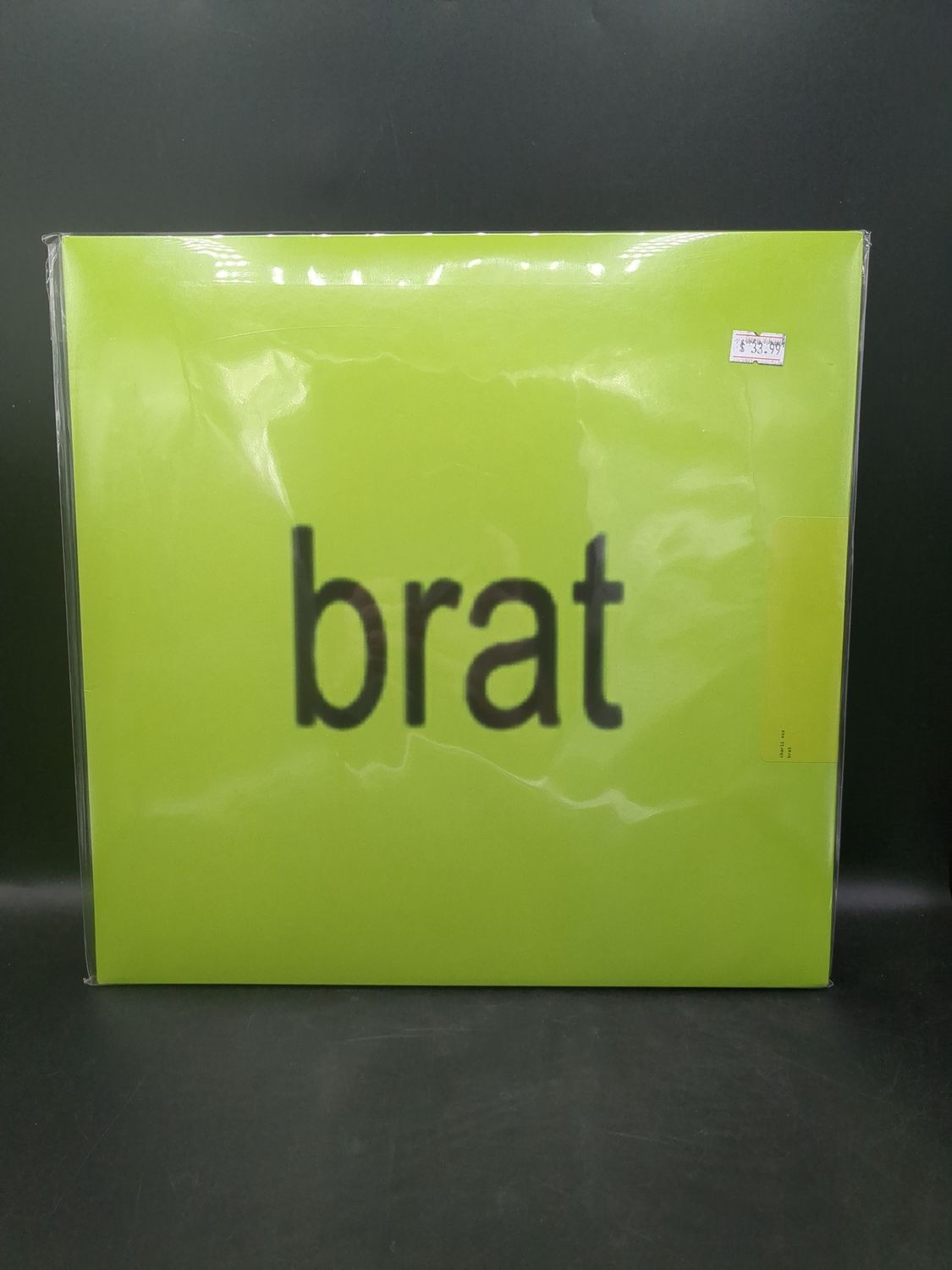 Vinyl Record &#39;Brat&#39; Charli Xcx