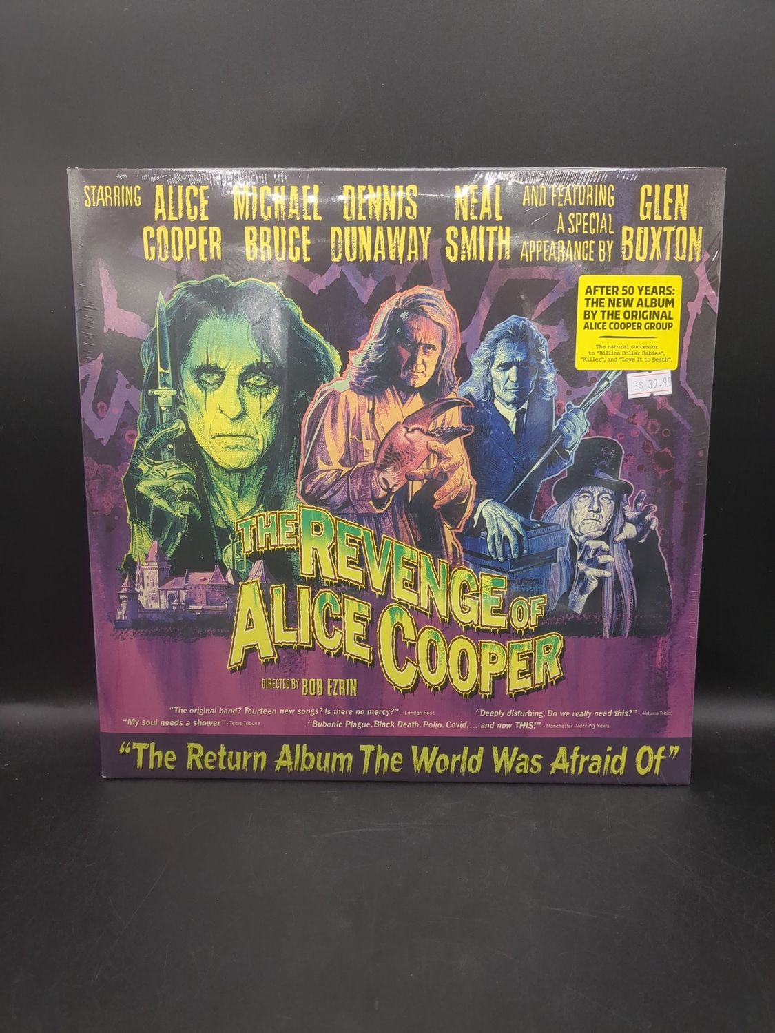 Vinyl Record The Revenge Of Alice Cooper