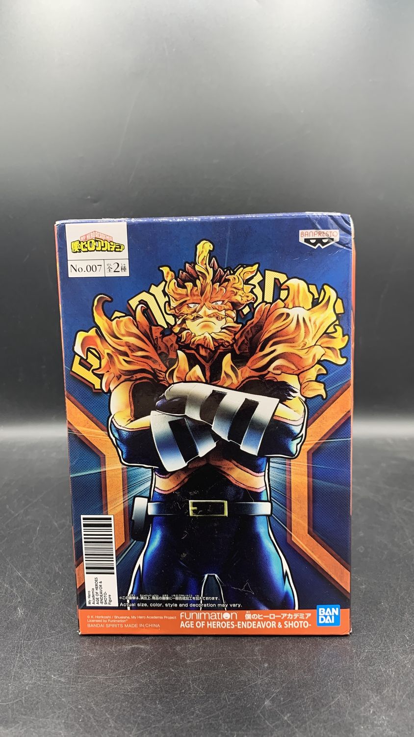 Bandai BanPresto My Hero Academia Age Of Heroes Endeavor Vol. 7 Statue Figure