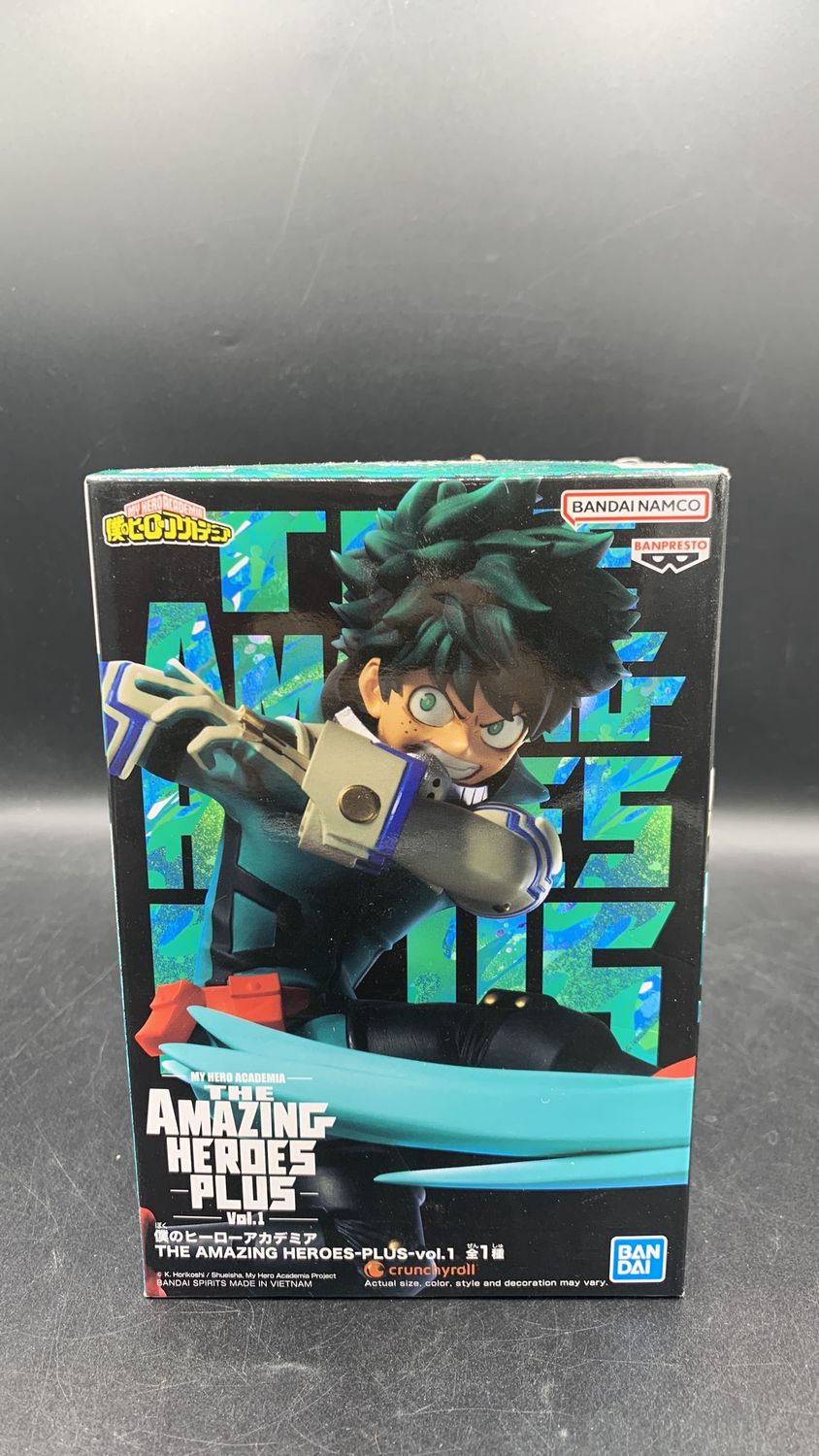 Bandai BanPresto My Hero Academia The Amazing Heroes Plus Vol. 1 Deku Statue Figure