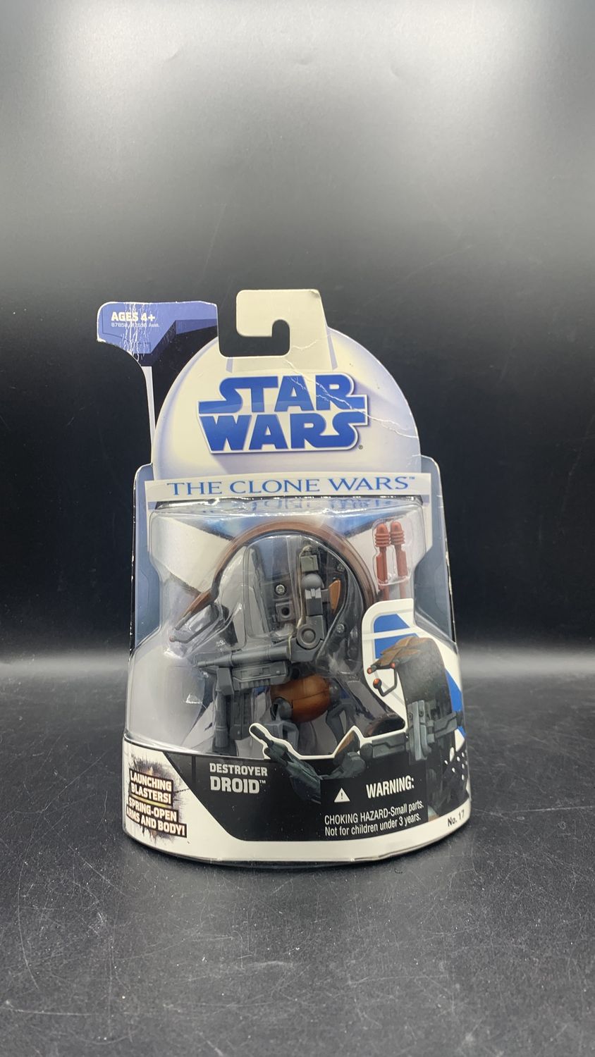 Hasbro Star Wars The Clone Wars Destroyer Droid (Droideka) Action Figure 2008