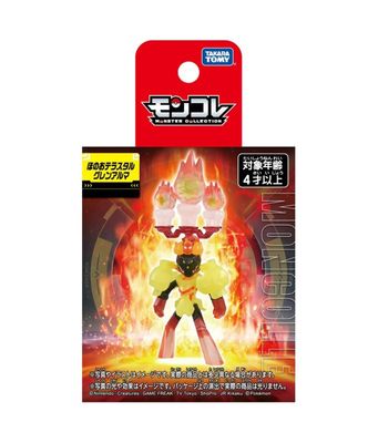 Takara Tomy Pokemon Moncolle Fire Terastal Glimmora Figure